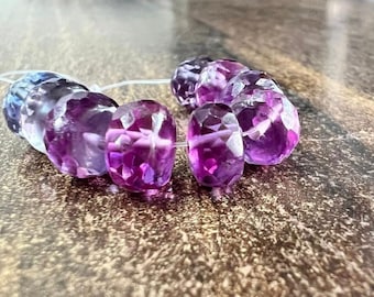 AAAA+ QUALITY~~Extremely Gorgeous~-Alexandrite Beads Alexandrite Faceted 10 Beads Matched pair Rare Alexandrite Gemstone Beads Variation