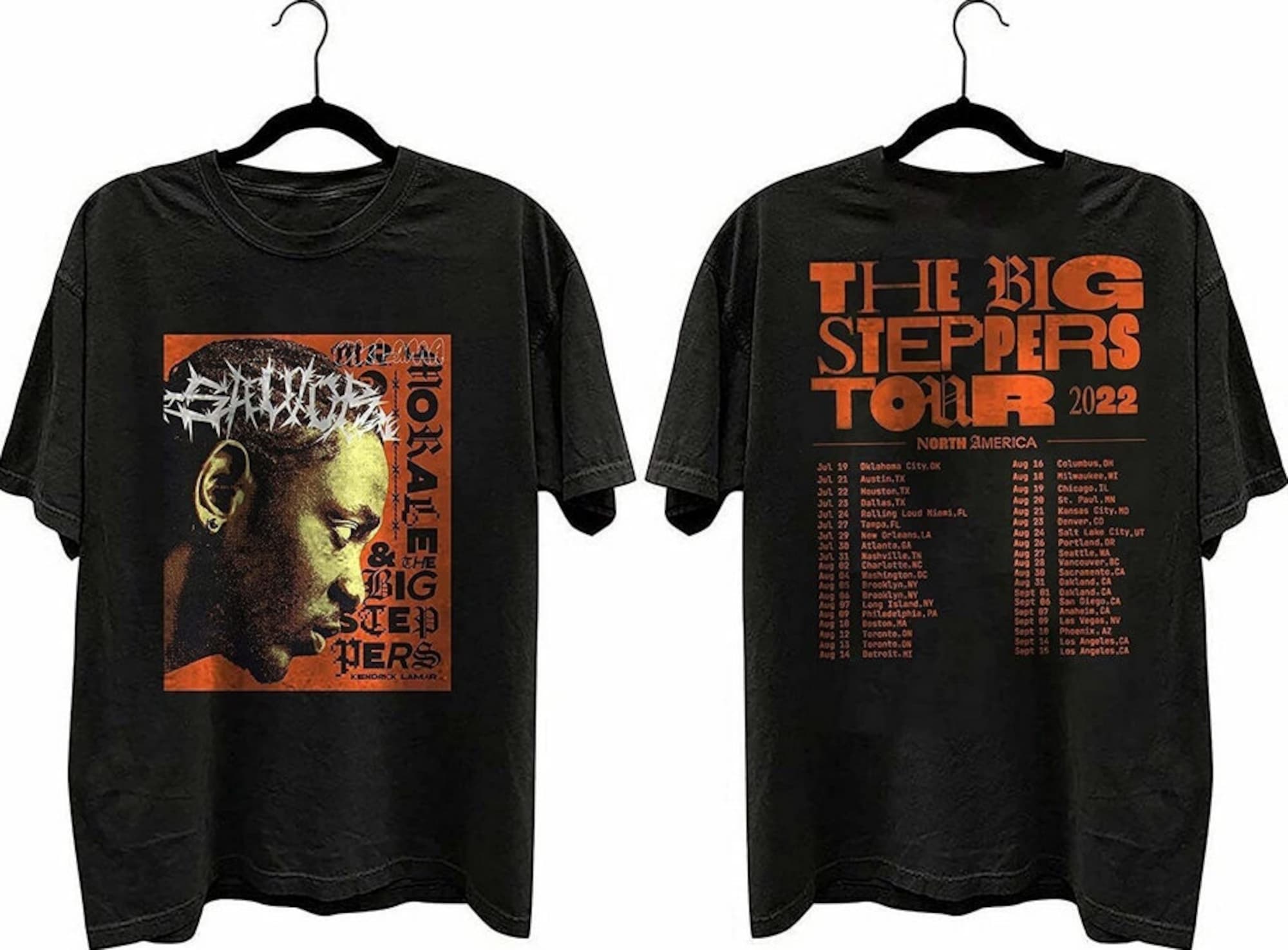 Kendrick Lamar 2022 Tour Shirt