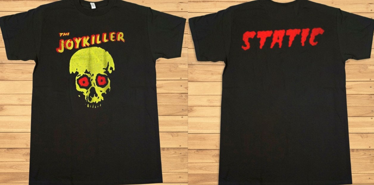 Discover Vintage 1995 The Joykiller Static T Shirt, The Joykiller Tee