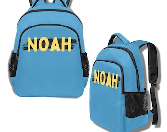 Personalized Backpack-Name Backpack-Back to School bag-Kids Bag-Children's Personalised Large Backpack