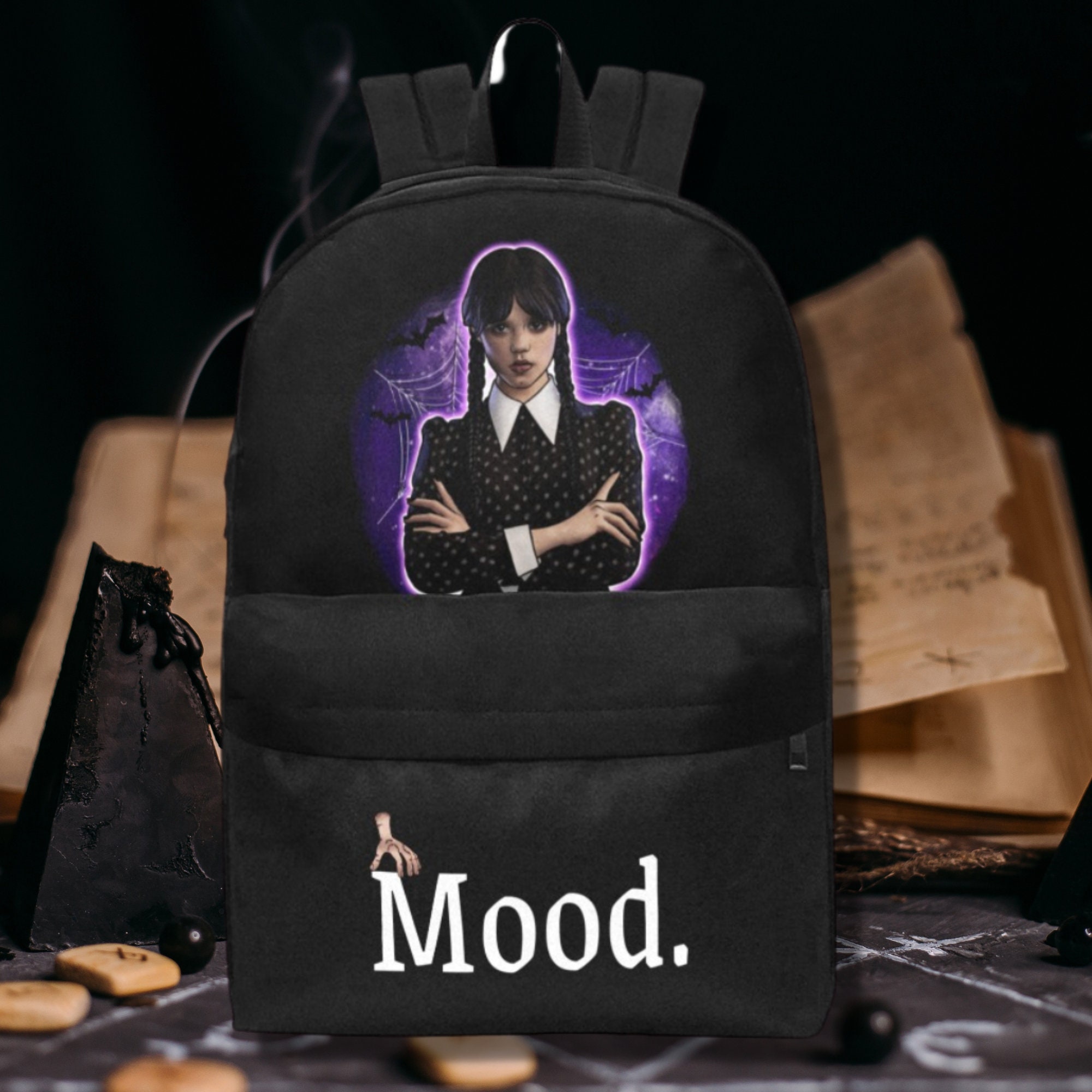 Wednesday Addams Inspired Backpack addams Family Etsy Australia