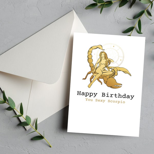 Scorpio Birthday - Etsy