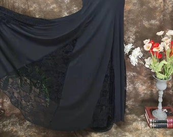 Flamenco skirt F08 lace