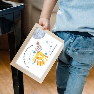 Father&#39;s Day Handprint Printable, DIY Craft Gift for Dad, Gift for Dad, Father&#39;s Day Printable, Digital Download, Father&#39;s Day handprint, A4