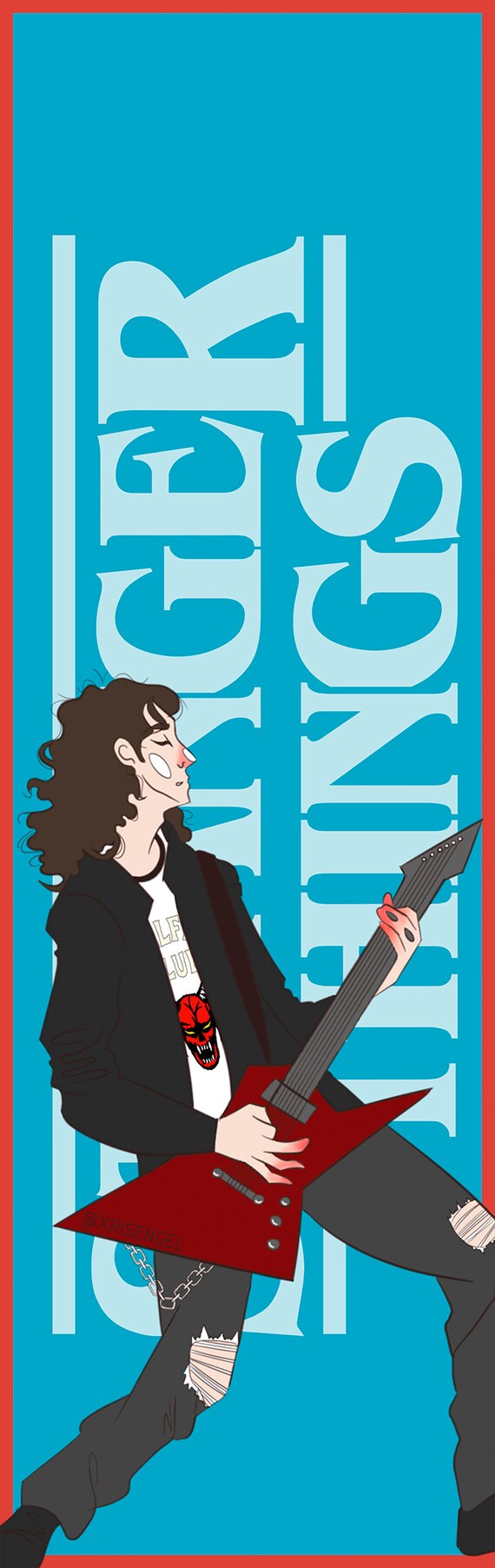 Print Strangerthings S4 Steve, Nancy, Robin and Eddie - Etsy