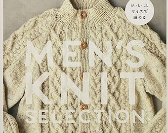 men's knit-Free shipping from Japan!  Japanese Craft Book