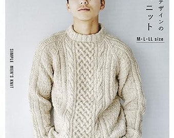 men's knit-Free shipping from Japan!  Japanese Craft Book