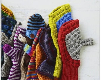 Mitaines Bernd Koestler, se tricote à partir du pouce en une seule fois.＋ Livraison gratuite depuis le Japon !
