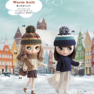Livre de coordination Crochet Blythe Livraison gratuite depuis le Japon image 8