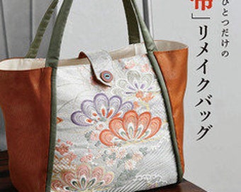 The only “obi” remake bag in the world - Free shipping from Japan! Japanese Craft Book