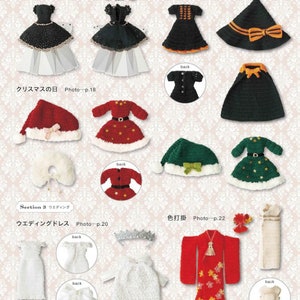 Livre de coordination Crochet Blythe Livraison gratuite depuis le Japon image 9