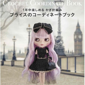 Livre de coordination Crochet Blythe Livraison gratuite depuis le Japon image 1