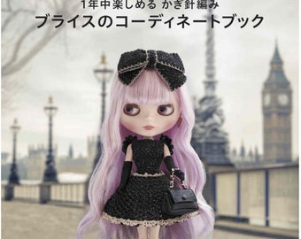Livre de coordination Crochet Blythe + Livraison gratuite depuis le Japon !