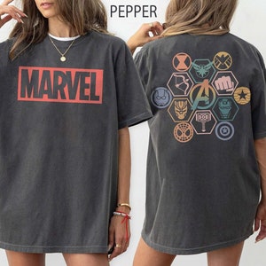 Avengers Logo Shirt, Marvel Shirt, Avengers Assemble Shirt, Captain America Shirt, Superhero Shirt, Marvel Lover Gift, Comfort Colors Shirt