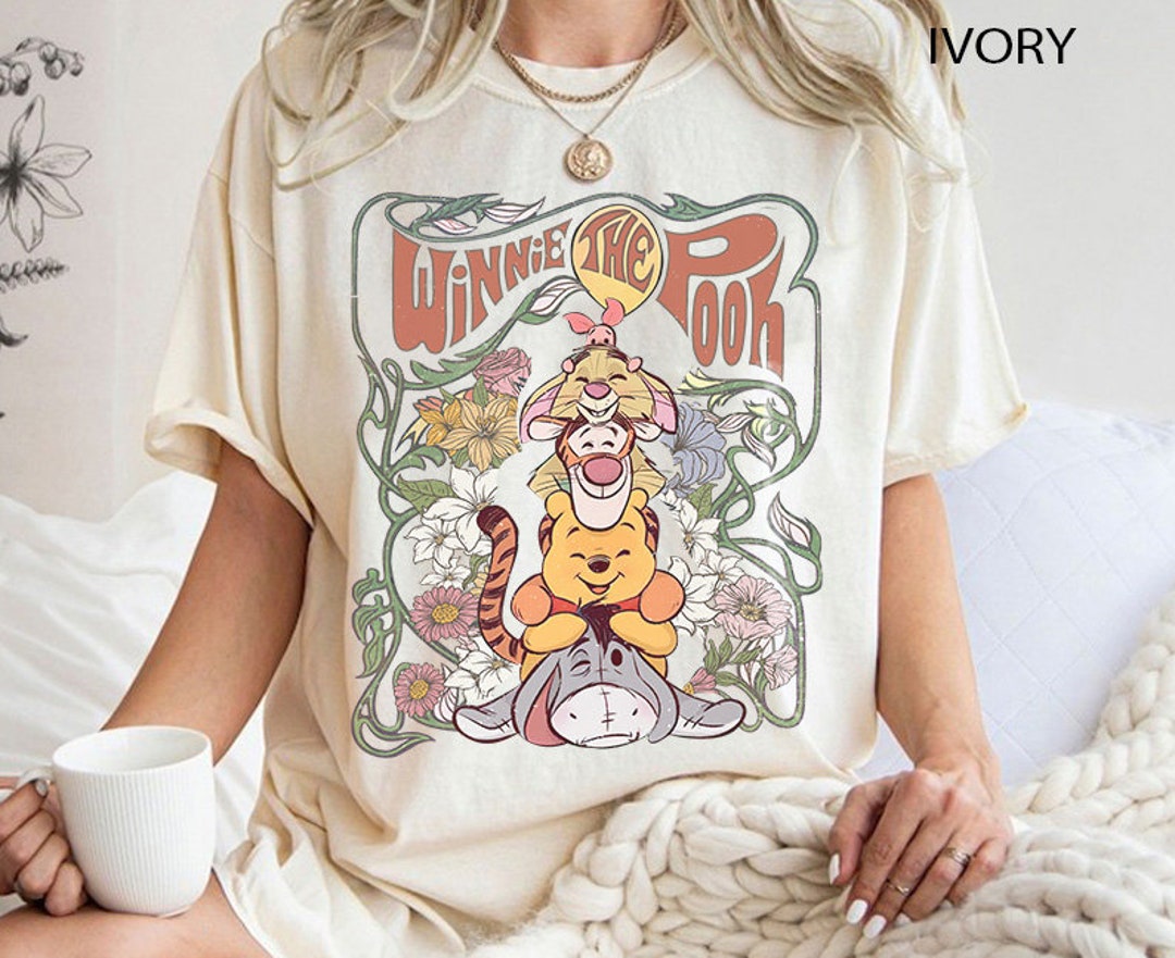 The Pooh Shirt, Disney Pooh Bear Shirt, Retro Winnie the Pooh and ...