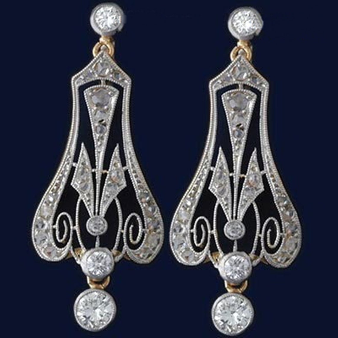 Art Deco Earrings main image 1