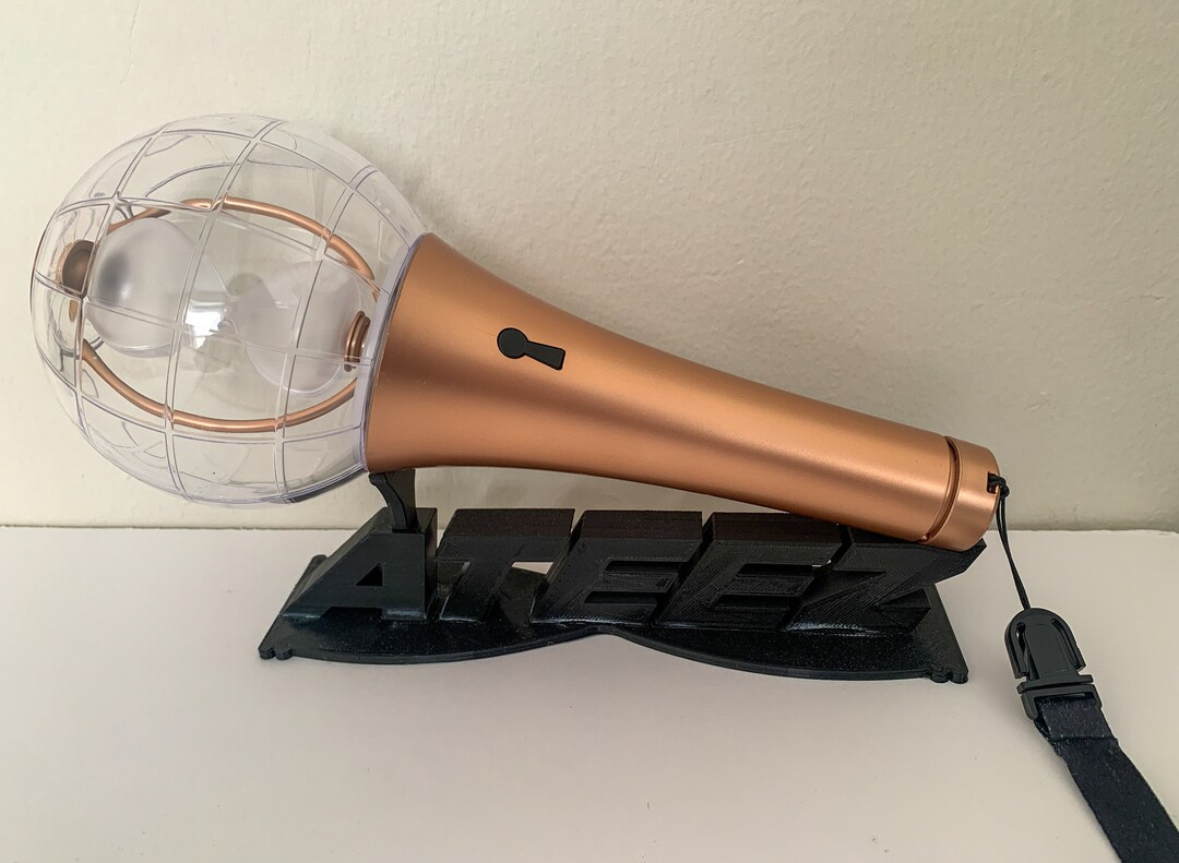 ATEEZ Hourglass Light Stick Stand Lightiny Ver 2. Holder Custom Color