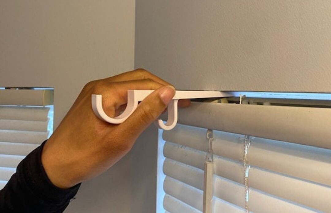 The Curtain Shim the EASIEST Way to Hanging Curtains 1 Pair Etsy