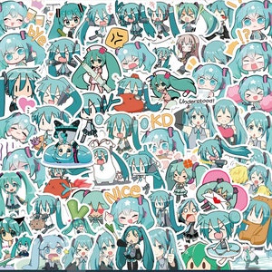 Hatsune Miku Chibi Sticker for Sale by oyasuminana