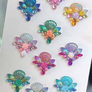 Pintura facial brillante / pegatina facial / hecha a mano