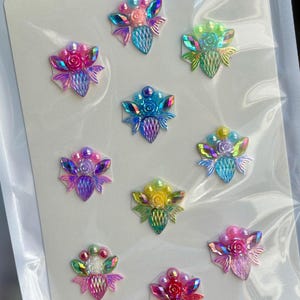Kinderschminken blings｜ Gesichtsaufkleber | Gesicht Bling