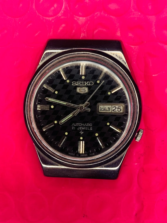 Vintage Seiko 5 21 Jewels 7009-8800 Automatic Watch Need - Etsy Australia