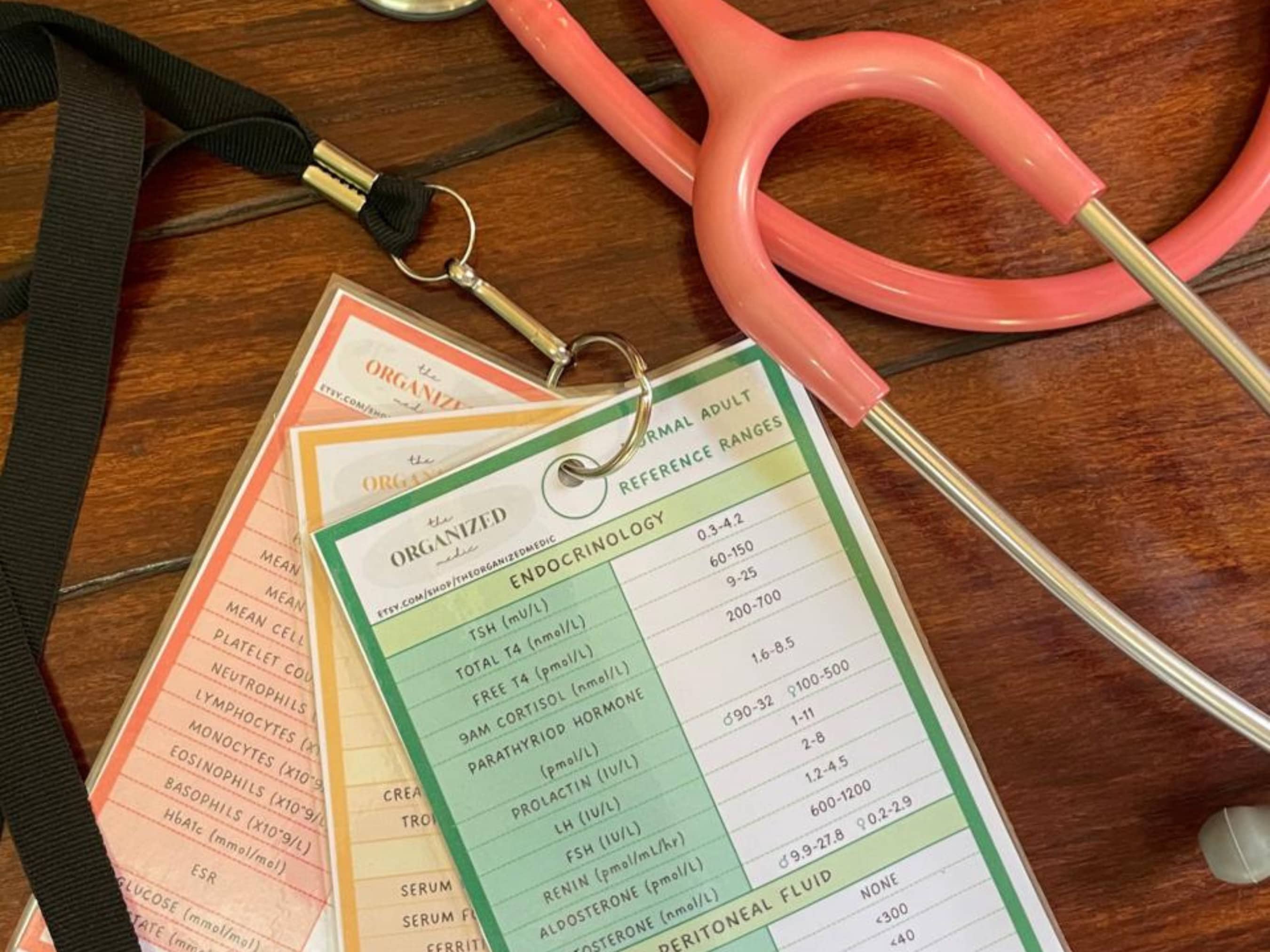 Printable Lab Values Reference Cards for Healthcare (PDF Download) - Etsy