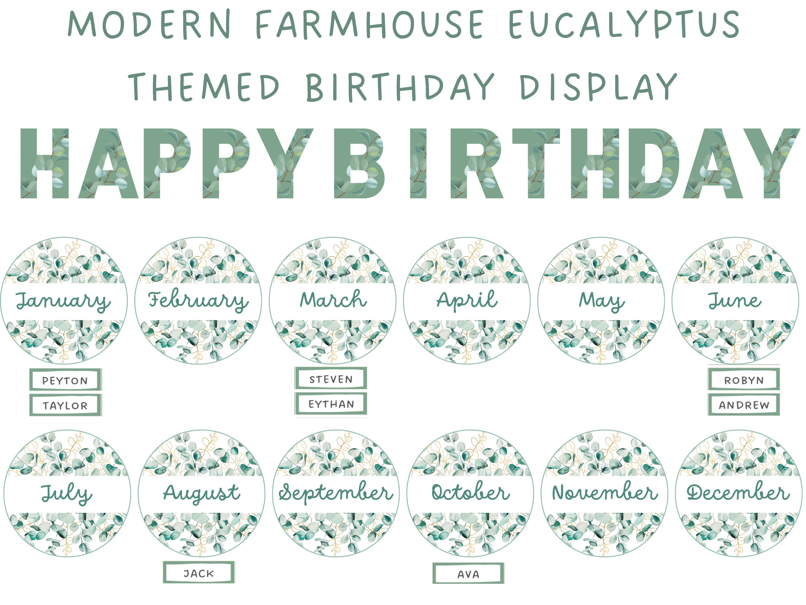 modern-farmhouse-eucalyptus-themed-classroom-birthday-chart-display