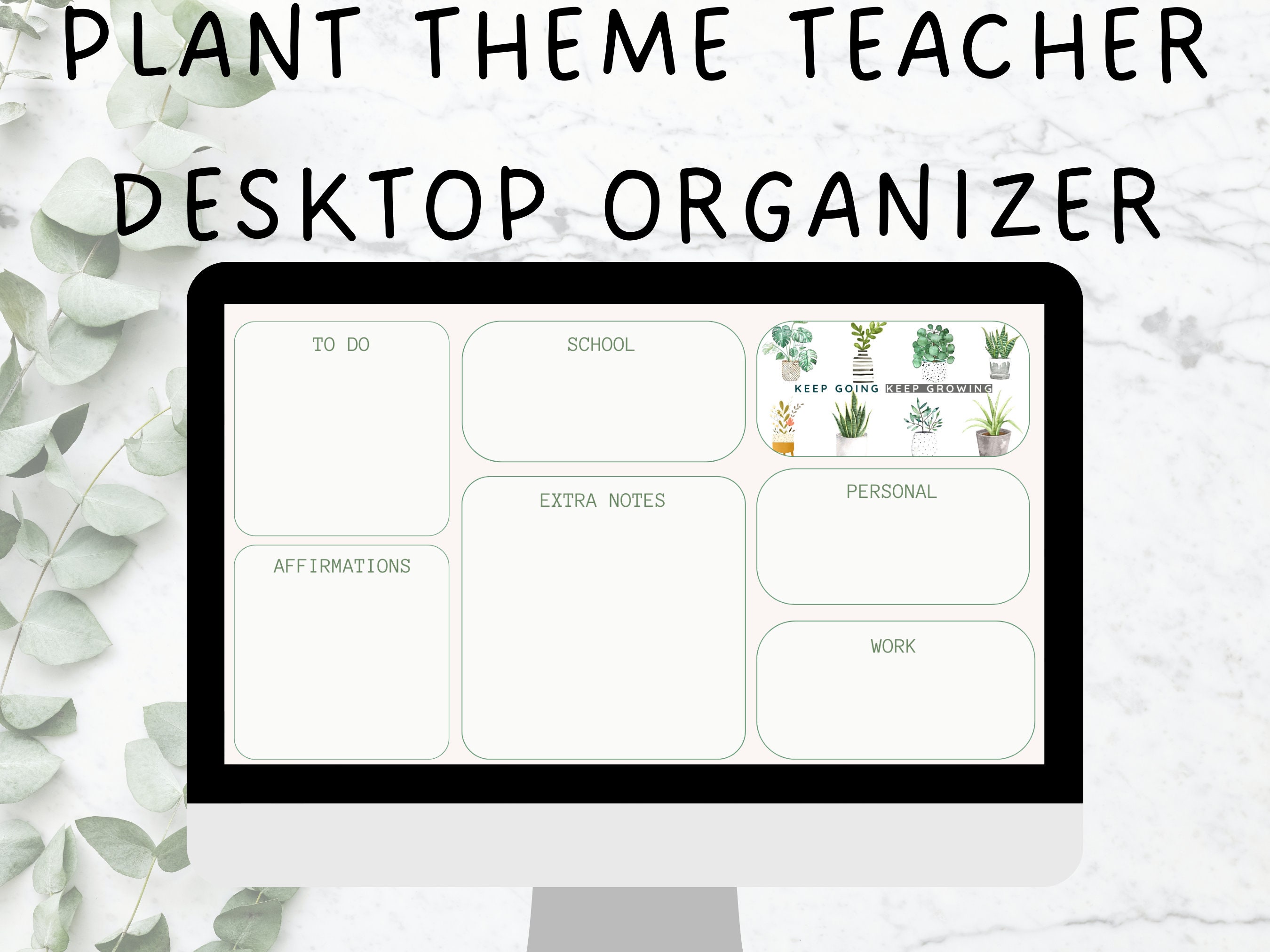 Bạn thích cây xanh và muốn tổ chức desktop thật thẩm mỹ? Hãy xem ngay hình nền độc đáo với cây xanh này trên Etsy. Nó không chỉ giúp cho không gian làm việc của bạn trở nên tươi mới mà còn giúp cho tâm trí của bạn thư giãn hơn.