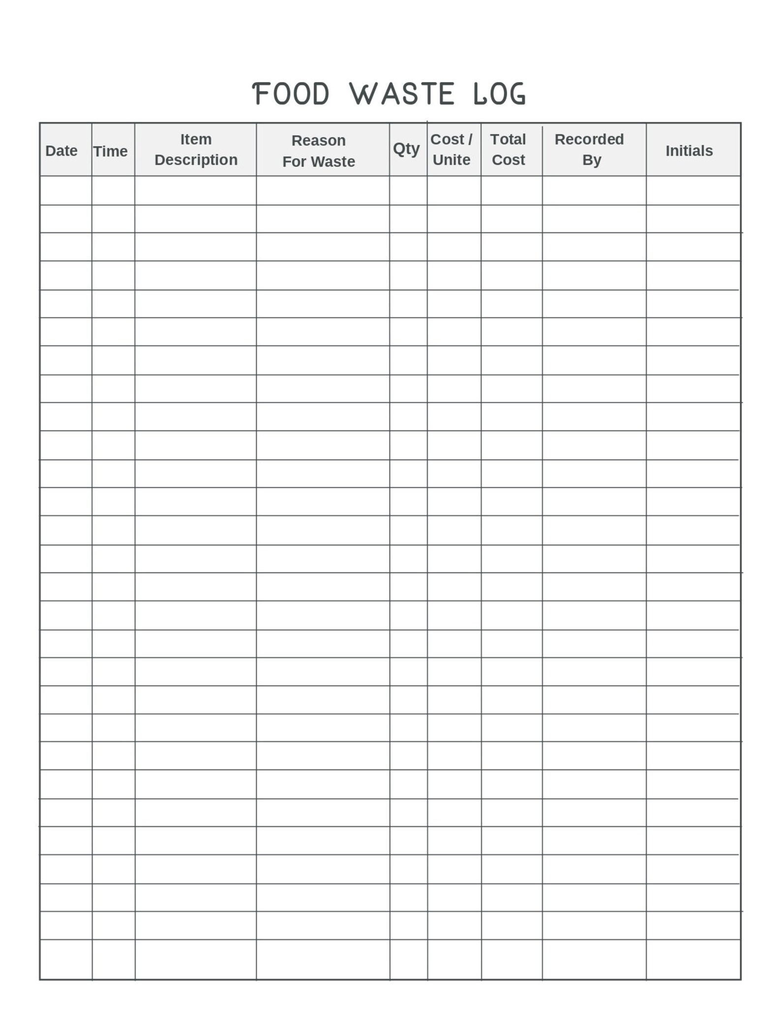Kitchen Cleaning Checklist Log Book, Daily & Weekly Cleaning Schedule Food Hygiene Record Book