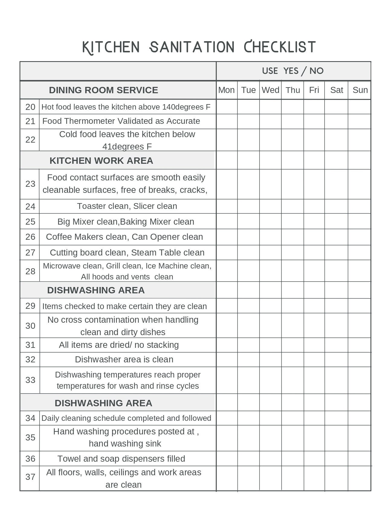 kitchen-cleaning-checklist-log-book-daily-weekly-cleaning-schedule