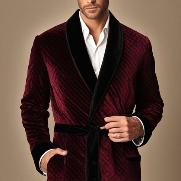 Silk Velvet Robe - Etsy