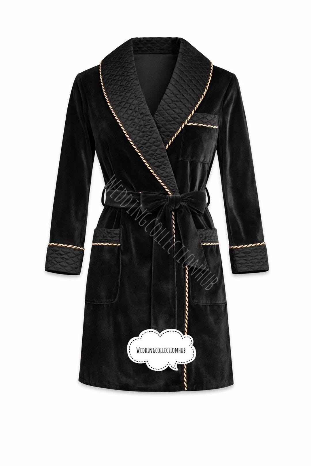 Women Smoking Black Smoking Jacket Tuxedo Elegant Dinner Party Wear ...