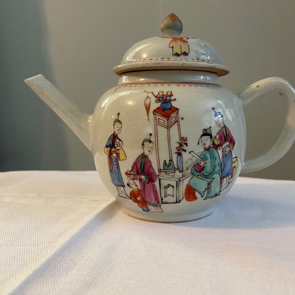 REDUCED 18th century antique Chinest export teapot