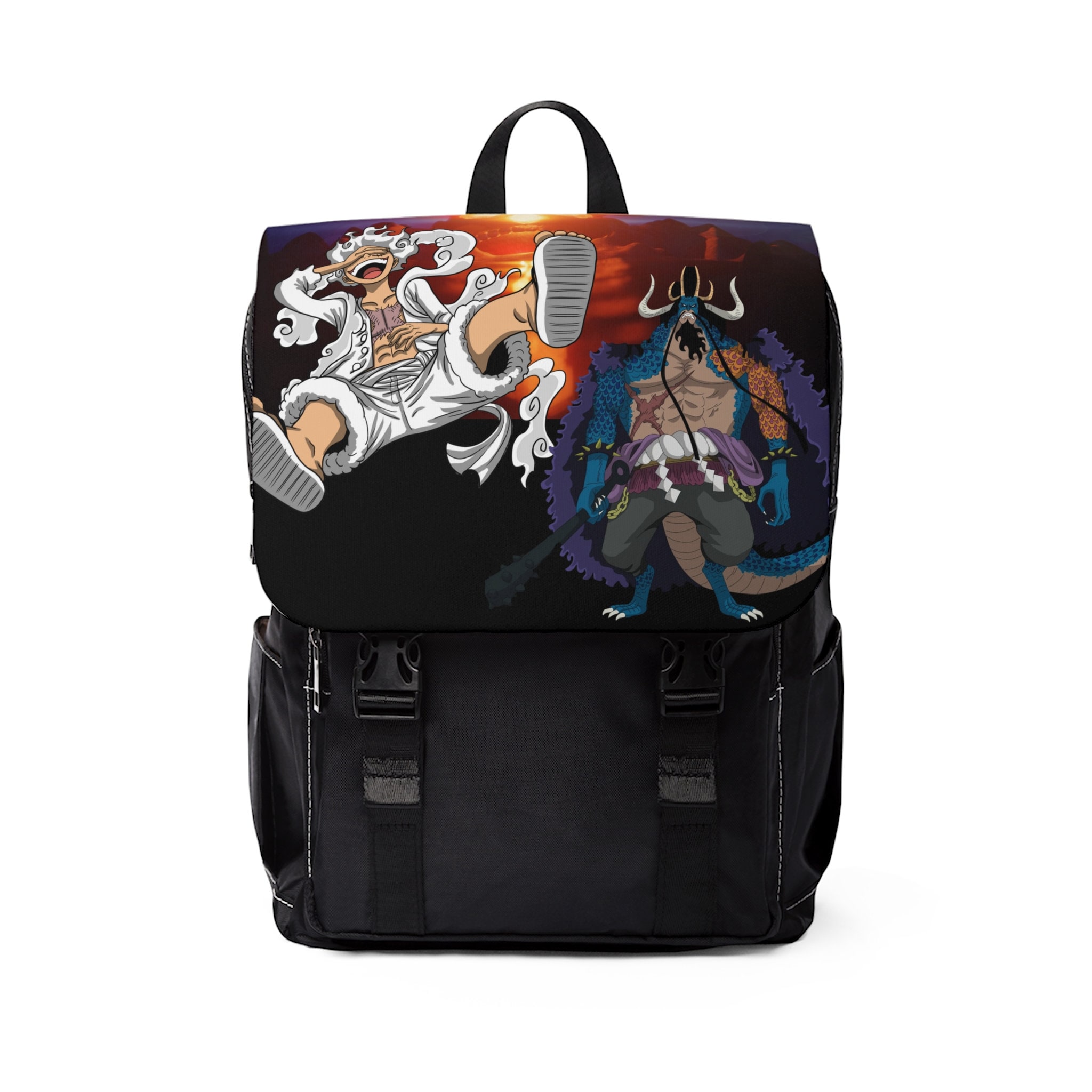 Anime OP Chopper Backpack Shoulders Bag Tony Tony Chopper PU Leather School  Bag Girls Boys Holiday Gift