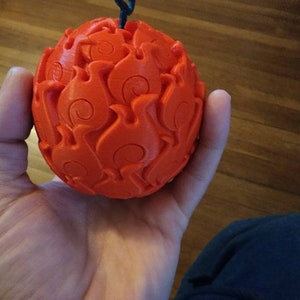 3D Printed Devil Fruit Mera Mera No Mi Gomu Gomu No Mi Inpired One Piece  Ace Luffy Decoration Various Sizes 