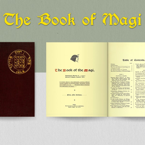 The Book of Magi - PDF - eBook | magick, occult, astrology, witch