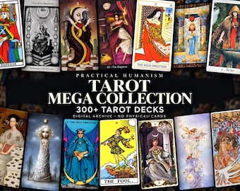 Tarot Deck Archive: 340 Decks for Visual Reference, Digital Collection
