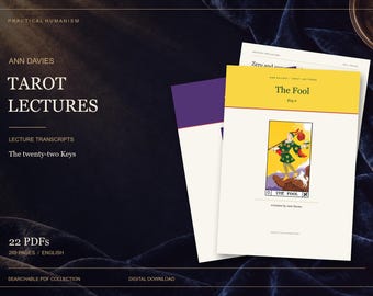 Tarotlezingen van Ann Davies: 22 geïllustreerde transcripties van de Grote Arcana (pdf)