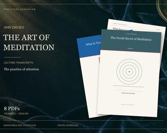 Ann Davies meditatielezingen: 8 PDF-transcripten, 135 pagina's