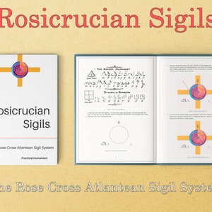 Rosicrucian Sigils: Atlantean Alphabet Occult eBook | Rose Cross Magic PDF | AMORC Rosicrucian Order