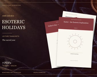 Ann Davies Esoterische Vakanties: 7 PDF-transcripten van lezingen, 105 pagina's