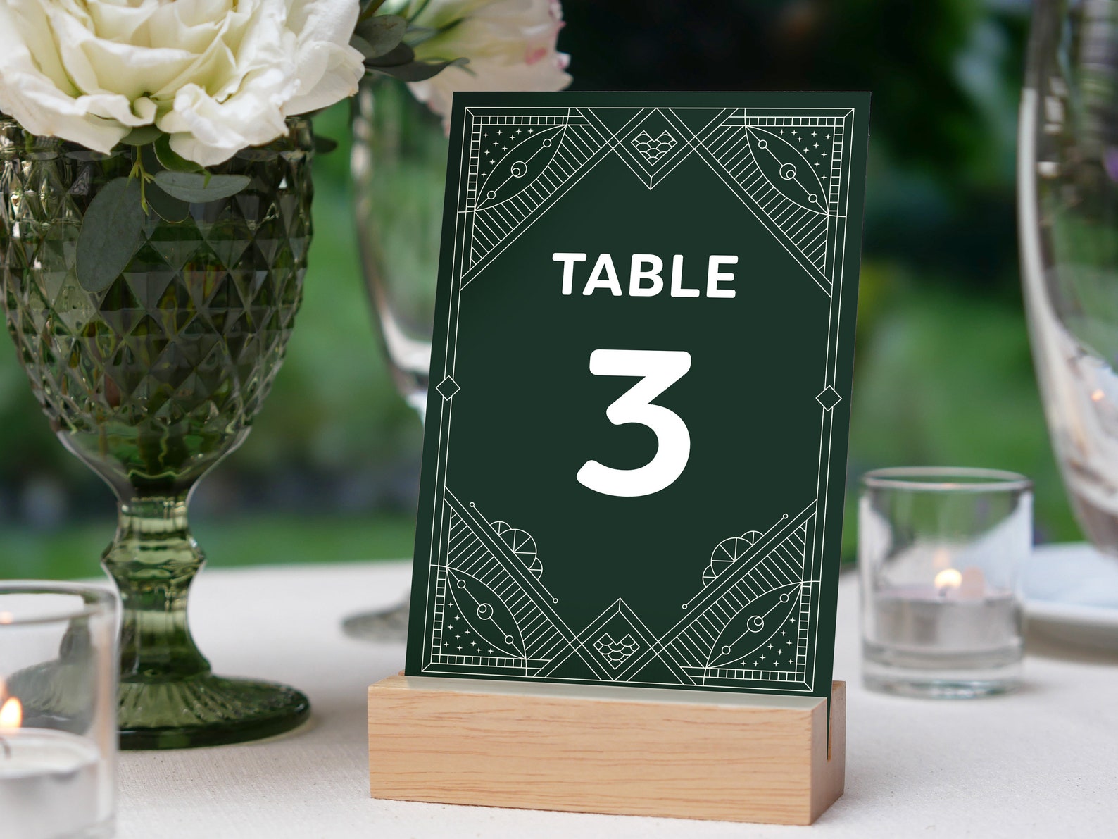 Table Numbers Printable Digital Download Wedding Table Etsy