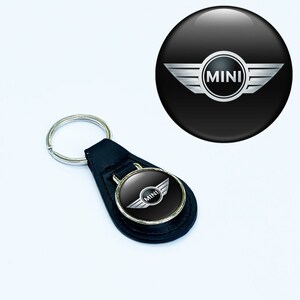 Mini Wing Logo Keychain Key Ring Metal Car Logo Key Chain Keyring for Mini  Cooper S One R52 R53 R55 R56 R60 1PCS