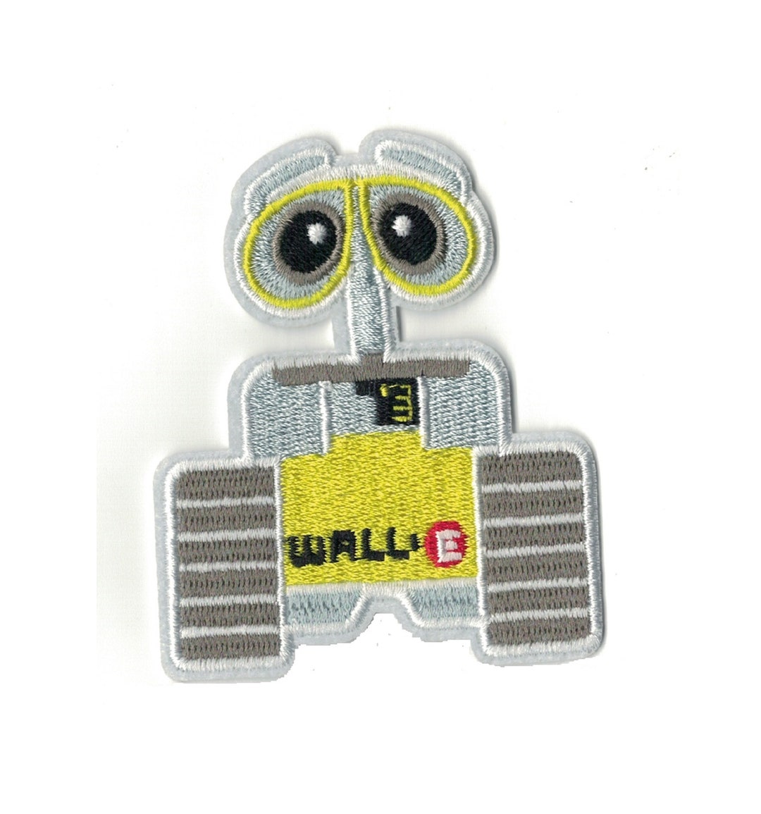 Robot Walle Iron on Applique Walle Iron on Patch Robot Etsy