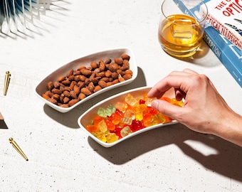 Lessmore Bowls - Jastrow Illusion Unique Magical Ceramic Kitchen Table Snack Bowls