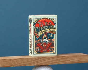 Flea Circus Unique Luxury Miniature Poker Playing Cards