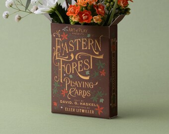 Eastern Forest Nature Inspired High Quality Custom Luxury Playing Cards