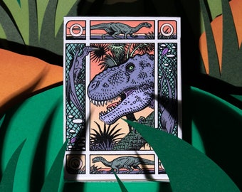 Dinosaur Poker Playing Cards Produced in Collaboration with SCDO Partners