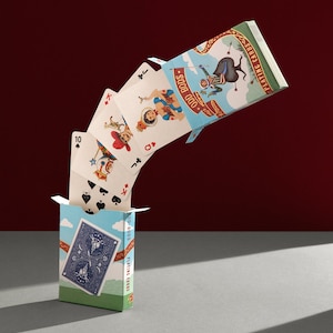 Carte da gioco di poker di lusso uniche e stravaganti di Odd Bods